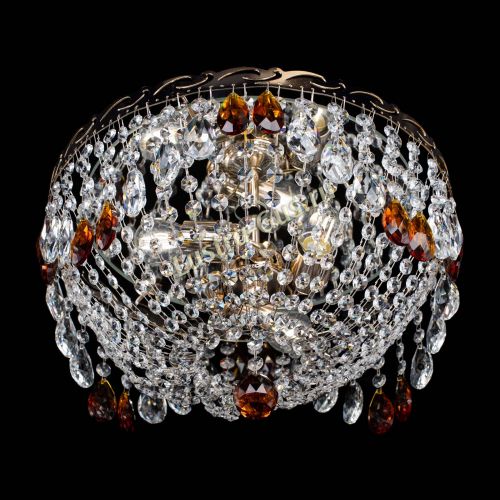 Люстра Диана журавлик чайная в Новокузнецке Гусь Хрустальный