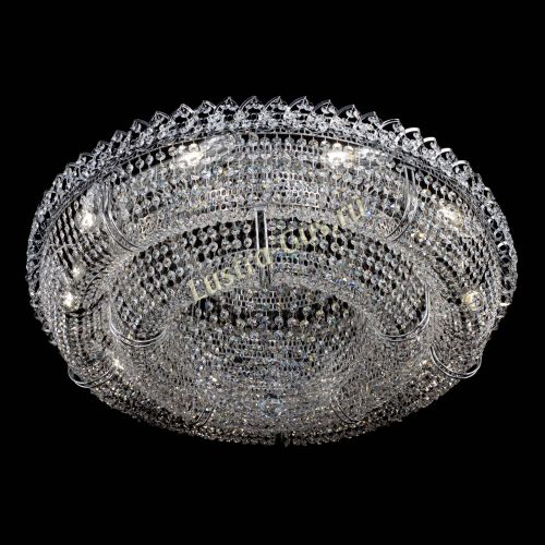 Люстра Двойное Кольцо Классика - 10 ламп в Новокузнецке Гусь Хрустальный