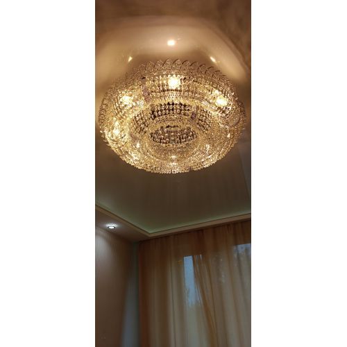 Люстра Двойное Кольцо Классика в Новокузнецке Гусь Хрустальный