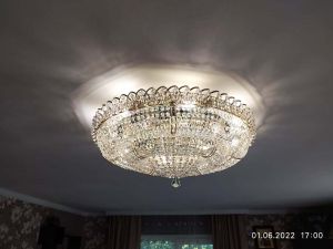 Люстра Двойное Кольцо Классика в Новокузнецке отзыв и фото покупателя