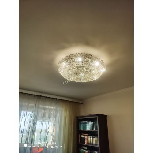 Люстра Двойное Кольцо Классика в Новокузнецке Гусь Хрустальный