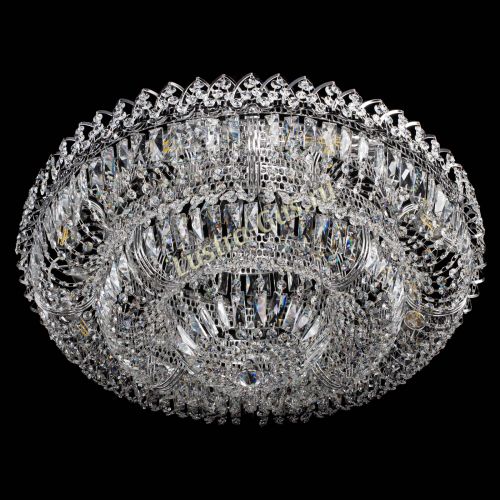 Люстра Двойное Кольцо Классика пластинка в Новокузнецке Гусь Хрустальный