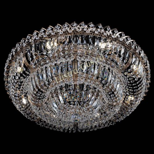 Люстра Двойное Кольцо Классика пластинка в Новокузнецке Гусь Хрустальный