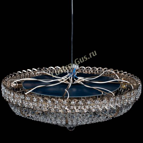Люстра Двойное Кольцо Классика пластинка в Новокузнецке Гусь Хрустальный