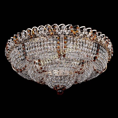 Люстра Двойное Кольцо Классика №6 чайная в Новокузнецке Гусь Хрустальный