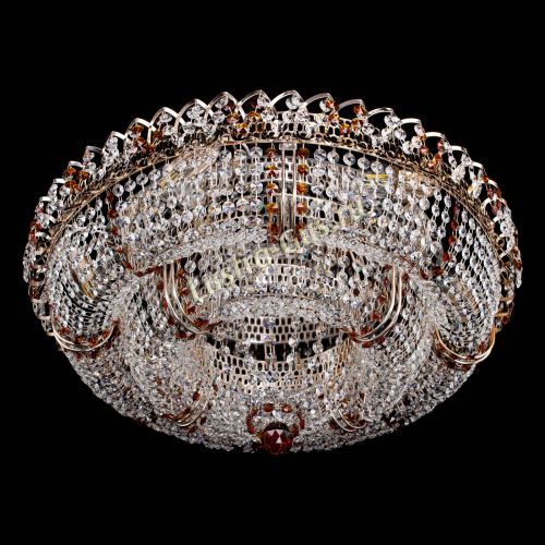 Люстра Двойное Кольцо Классика №6 чайная в Новокузнецке Гусь Хрустальный