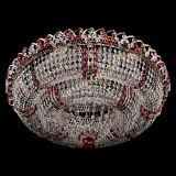 Люстра Двойное Кольцо Классика №6 красная в Новокузнецке Люстра Двойное Кольцо Классика №6 красная в Новокузнецке