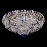 Люстра Двойное Кольцо Классика №6 синяя в Новокузнецке Люстра Двойное Кольцо Классика №6 синяя в Новокузнецке