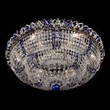 Люстра Двойное Кольцо Классика №6 синяя в Новокузнецке Люстра Двойное Кольцо Классика №6 синяя в Новокузнецке