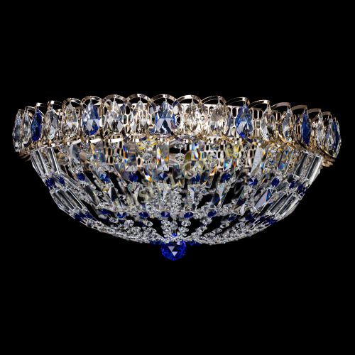 Люстра Двойной Купол синий в Новокузнецке Люстра Двойной Купол синий в Новокузнецке