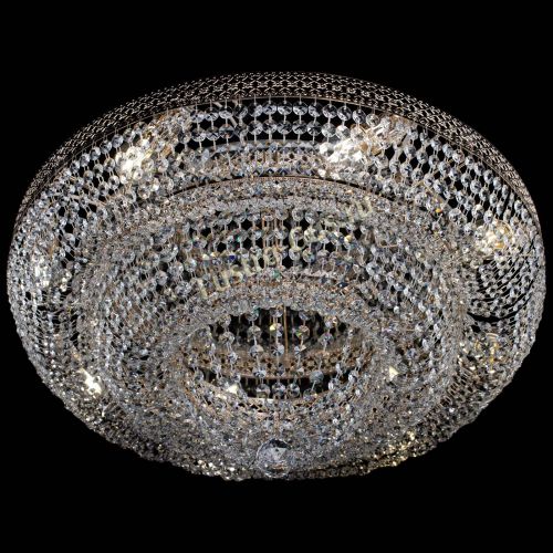 Люстра Двойное Кольцо Венеция оптикон в Новокузнецке Гусь Хрустальный