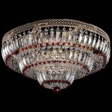 Люстра Двойное Кольцо Венеция красная в Новокузнецке Люстра Двойное Кольцо Венеция красная в Новокузнецке