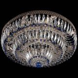 Люстра Двойное Кольцо Венеция синяя в Новокузнецке Люстра Двойное Кольцо Венеция синяя в Новокузнецке