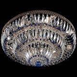 Люстра Двойное Кольцо Венеция синяя в Новокузнецке Люстра Двойное Кольцо Венеция синяя в Новокузнецке