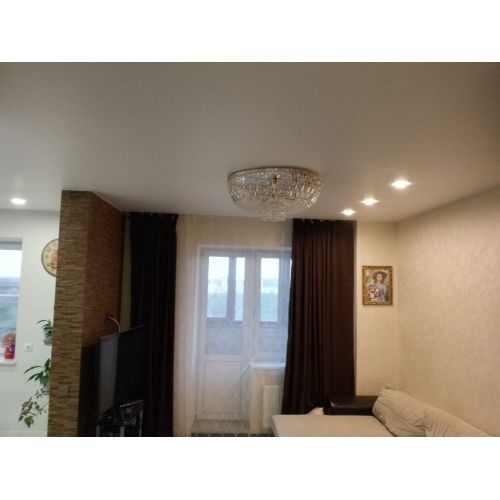 Люстра Эдна №8 (с плотным прилеганием к потолку) в Новокузнецке Гусь Хрустальный