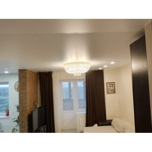 Люстра Эдна №8 (с плотным прилеганием к потолку) в Новокузнецке Гусь Хрустальный