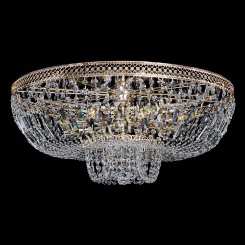 Люстра Эдна №8 (с плотным прилеганием к потолку) в Новокузнецке Гусь Хрустальный