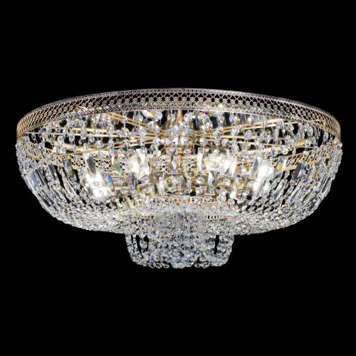 Люстра Эдна №8 (с плотным прилеганием к потолку) в Новокузнецке Гусь Хрустальный