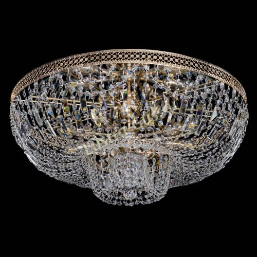 Люстра Эдна №8 (с плотным прилеганием к потолку) в Новокузнецке Гусь Хрустальный