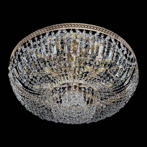 Люстра Эдна №8 (с плотным прилеганием к потолку) в Новокузнецке Гусь Хрустальный