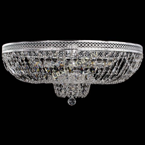 Люстра Эдна №8 (с плотным прилеганием к потолку) в Новокузнецке Гусь Хрустальный