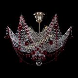 Люстра Элина №2 красная в Новокузнецке Люстра Элина №2 красная в Новокузнецке