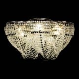 Люстра Есения черная, диаметр - 600 мм, цвет - золото, Люстры Гусь Хрустальный Люстра Есения черная, диаметр - 600 мм, цвет - золото, Люстры Гусь Хрустальный