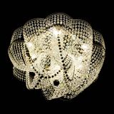 Люстра Есения черная, диаметр - 600 мм, цвет - золото, Люстры Гусь Хрустальный Люстра Есения черная, диаметр - 600 мм, цвет - золото, Люстры Гусь Хрустальный