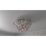 Люстра Есения красная в Новокузнецке Люстра Есения красная в Новокузнецке