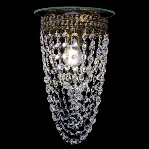 Люстра Флоренция №1 Водоворот под бронзу в Новокузнецке Гусь Хрустальный