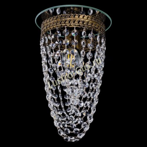 Люстра Флоренция №1 Водоворот под бронзу в Новокузнецке Гусь Хрустальный