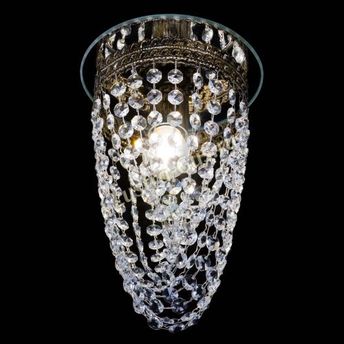 Люстра Флоренция №1 Водоворот под бронзу в Новокузнецке Гусь Хрустальный