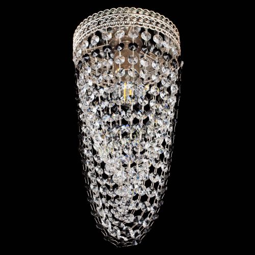 Люстра Флоренция №1 Водоворот черная в Новокузнецке Гусь Хрустальный