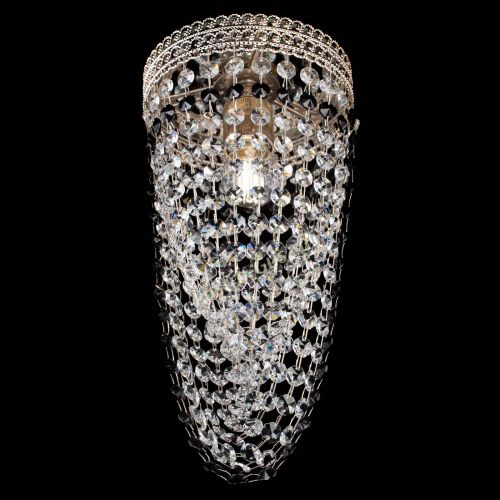 Люстра Флоренция №1 Водоворот черная в Новокузнецке Гусь Хрустальный