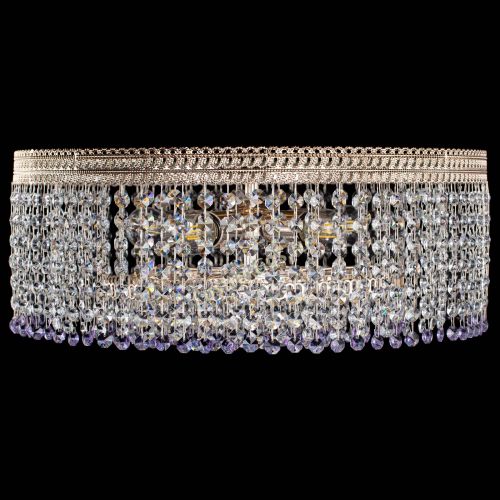 Люстра Флоренция капель оптикон фиолетовая в Новокузнецке Гусь Хрустальный