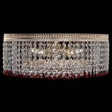 Люстра Флоренция капель оптикон красная в Новокузнецке Люстра Флоренция капель оптикон красная в Новокузнецке