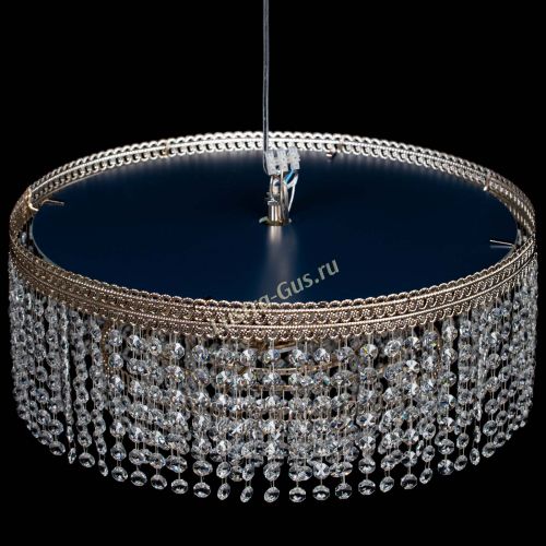 Люстра Флоренция капель оптикон черная в Новокузнецке Гусь Хрустальный