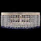 Люстра Флоренция капель оптикон синяя в Новокузнецке