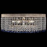 Люстра Флоренция капель оптикон синяя в Новокузнецке