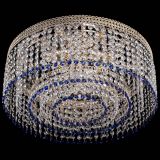 Люстра Флоренция капель оптикон синяя в Новокузнецке