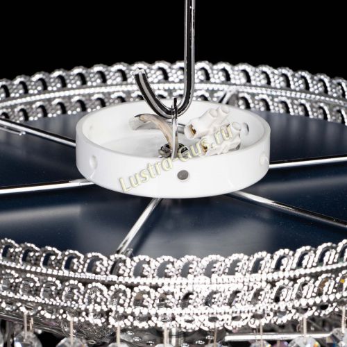 Люстра Флоренция шар №2 розовая в Новокузнецке Гусь Хрустальный