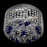 Люстра Флоренция шар №2 синяя в Новокузнецке