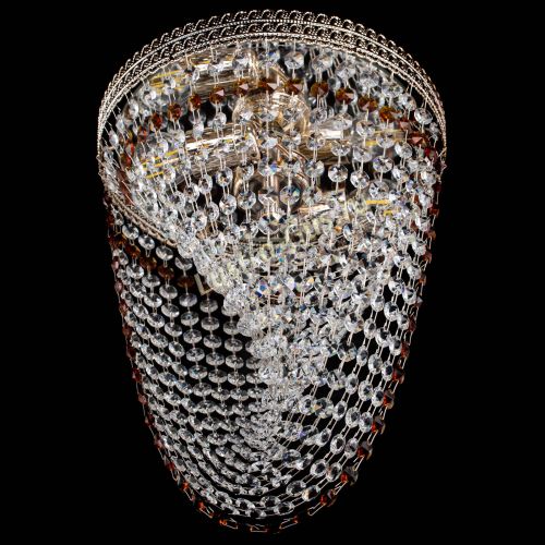 Люстра Флоренция Водоворот чайная в Новокузнецке Гусь Хрустальный