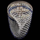 Люстра Флоренция Водоворот синяя в Новокузнецке