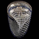 Люстра Флоренция Водоворот синяя в Новокузнецке