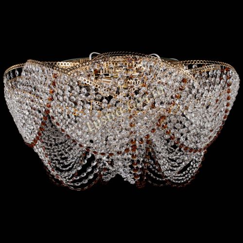 Люстра Галактика №4 чайная в Новокузнецке Гусь Хрустальный