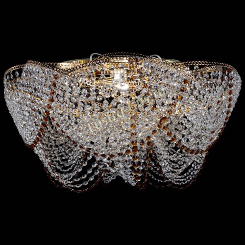 Люстра Галактика №4 чайная в Новокузнецке Гусь Хрустальный