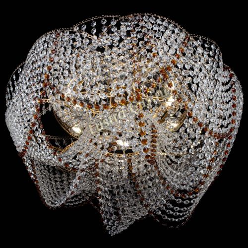 Люстра Галактика №4 чайная в Новокузнецке Гусь Хрустальный