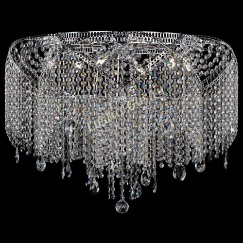 Люстра Галактика №6 журавлики в Новокузнецке Гусь Хрустальный