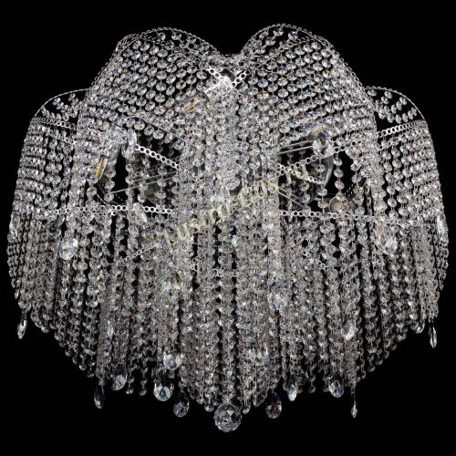 Люстра Галактика №6 журавлики в Новокузнецке Гусь Хрустальный